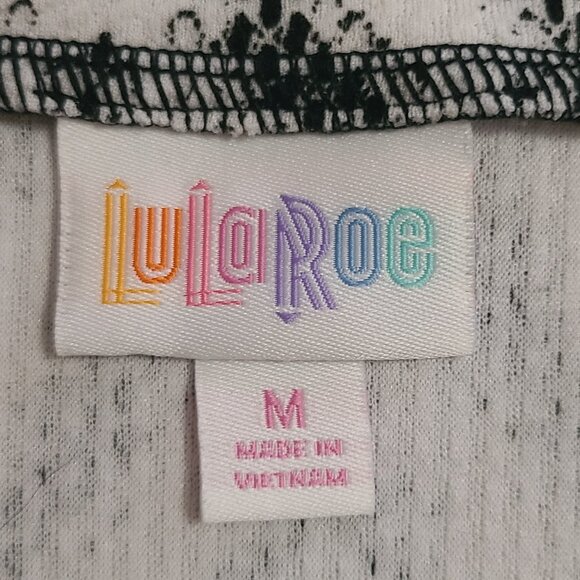 Lularoe Cassie black and white chevron pencil skirt EUC M - Picture 3 of 4